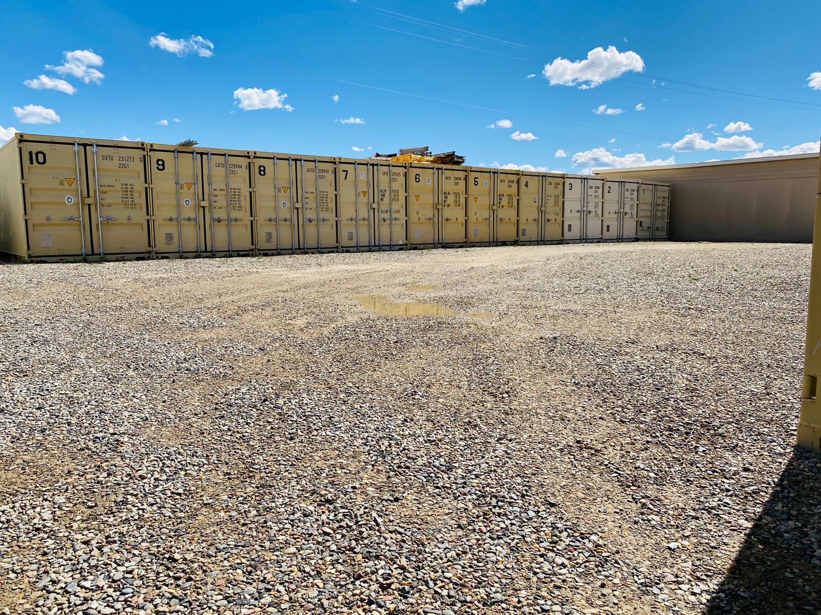 Side View of HICO Storage Unit, Grand Junction Colorado